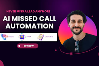 build an ai automation for instant missed call replies