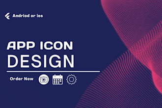 design latest app icon logo for andriod or ios