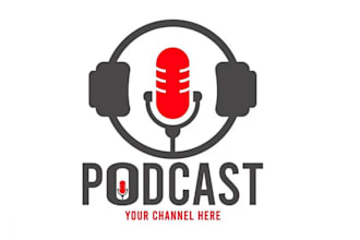 design proffesional podcast logo design