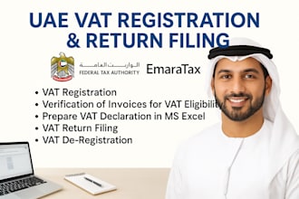 do uae vat registration and return filling with fta emaratax