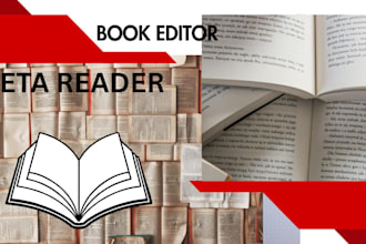 be your developmental book editor and beta reader