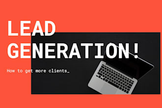 build expanded email list for cold email marketing and lead generation
