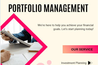 provide financial service and portfolio management services