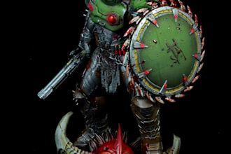 3d print and paint your anime, movie or gamer statue