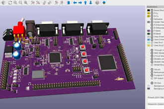 pcb design schematic  single or multilayer pcb in kicad