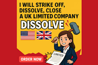 strike off, dissolve, close a UK limited company, dissolve limited
