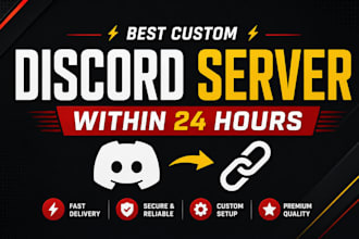 setup custom new and existing discord server