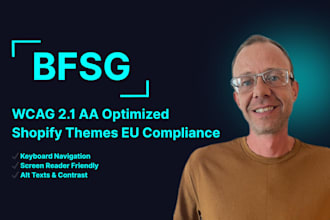 make your shopify bfsg and wcag compliant for germany