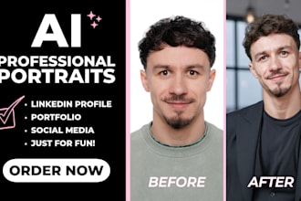 create professional portraits with ai