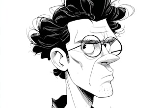 create unique pen and ink illustrations