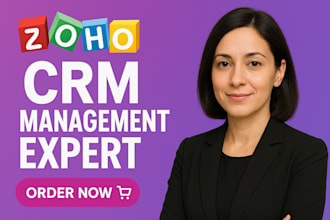 setup zoho CRM, zoho books, zoho forms, zoho sites, zoho desk, zoho commerce