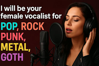 write powerful lyrics for your pop, rock, punk, metal, or goth song