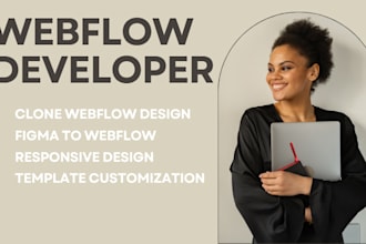 clone duplicate develop website to webflow webflow website design framer website