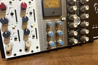 mixing and master your song with real analog gear