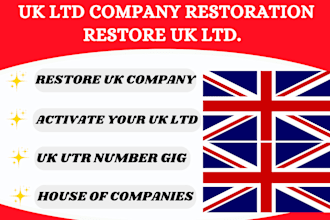do UK ltd company restoration, activate, restore UK ltd, close a UK ltd company