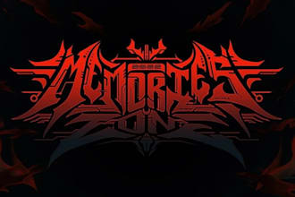 design a logo for your rock or metal band