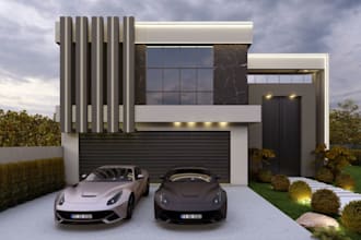 do 3d residential basement design, carport garage design and garage basement