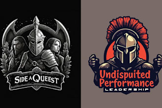 create esports warrior mascot logo vector illustration design