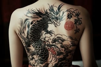 do a personalized japanese style tattoo desing