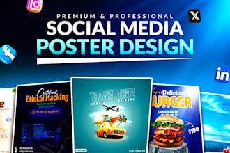 design eye catching instagram and facebook posts