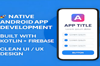 develop a professional android app