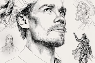 be your digital sketch artist