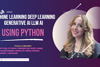 machine learning deep learning generative ai llm ai projects in python