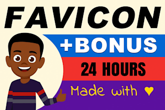 design professional favicon for you