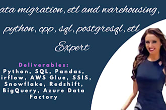do data migration, etl and warehousing projects