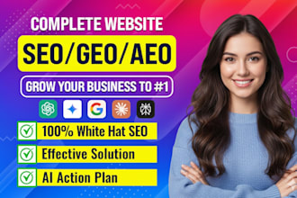 optimize your website for geo seo aeo to rank on google and ai search