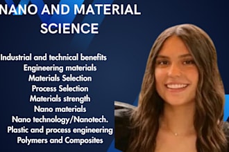 help in polymer, plastic, nano and material science