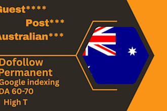 publish dofollow  guest post on australian general blogs