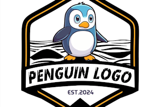 make an proffesional penguin logo