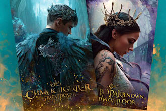 design fantasy, romance and sci fi book covers