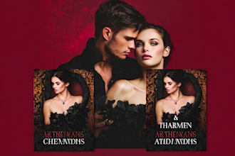 design professional romance book cover