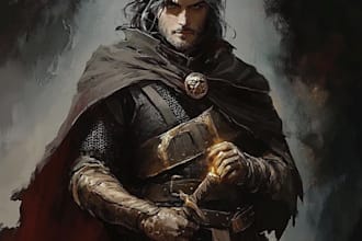 draw creature and character concepts and illustrations