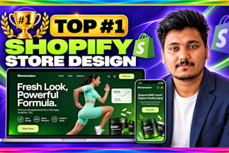 build shopify store, design redesign copy ecommerce website, dropshipping store