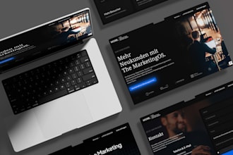 design a premium framer portfolio website or landing page