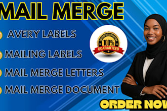create avery labels for mail merge in 24 hours