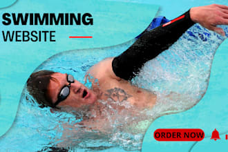 build swimming pool website cleaning website construction website