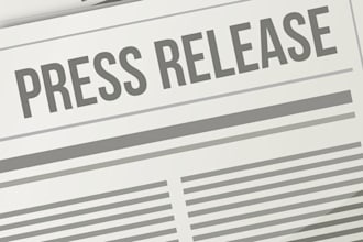 write a press release