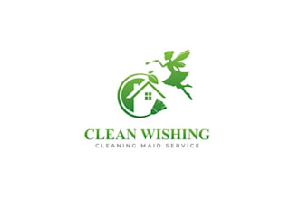 create a extraordinary distinctive logo for the cleaning