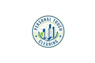 design wonderful personal touch cleaning logo