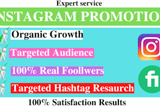 do instagram organic promotion
