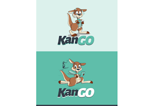 design awesome kangaroo, cafetaria, firefly vintage logo just in 12 hours