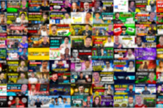 create premium youtube thumbnail design