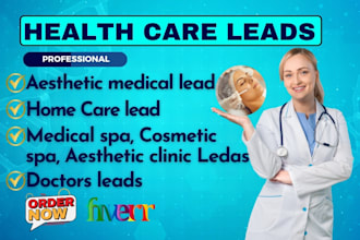 generate medical healthcare, aesthetics, spa, dental care and home care leads