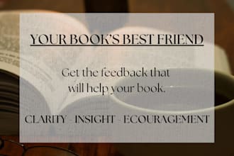 beta read your book constructive and respectful feedback only