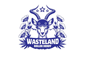 design roller derby team logo