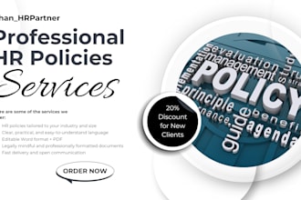 draft custom HR policies and employee rules for your company